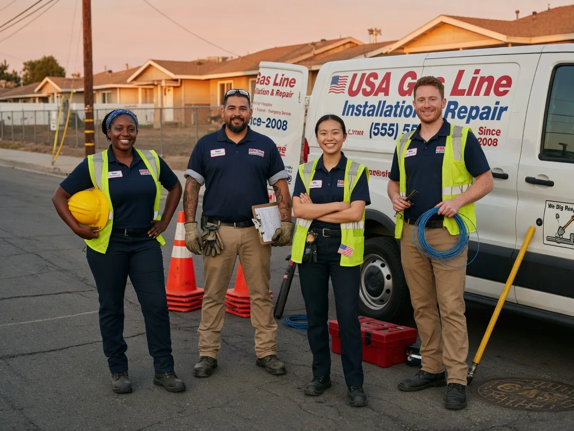 Gas Line Installation company in Cushing, IA
